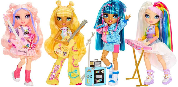 Фото - Кукольный набор Rainbow High Junior High Rockband - СКАЙЛЕР (с аксессуарами) (565215)
