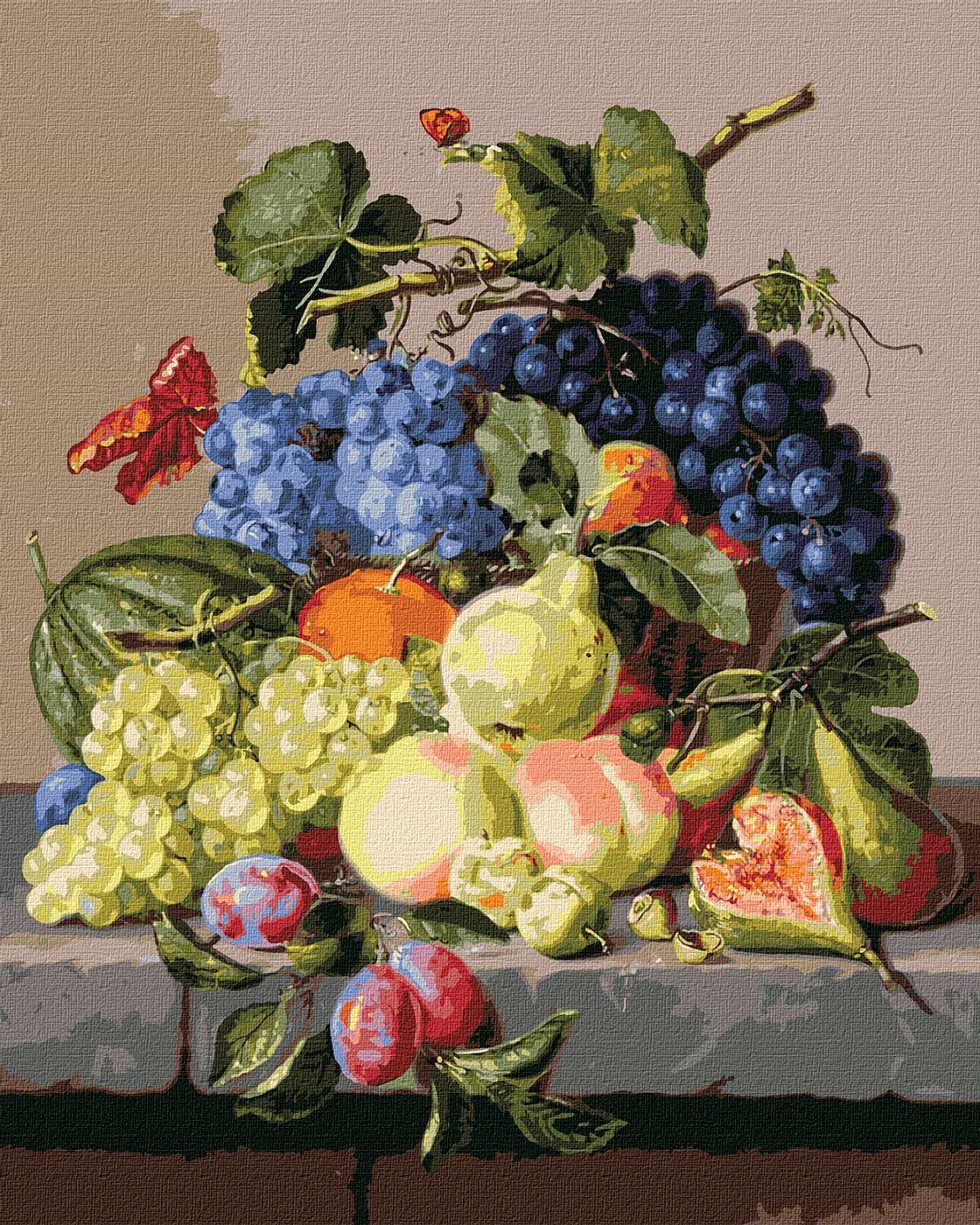 Картина за номерами Ideyka "Оксамитовий натюрморт" 40x50 см (KHO5655) - Фото 1