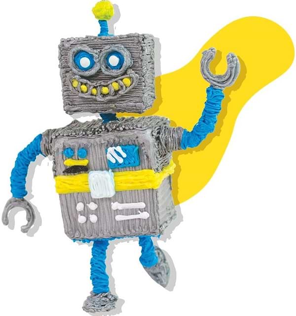 Фото - 3D-ручка 3Doodler Start Plus базовий набір Креатив 72 стрижня (SPLUS)