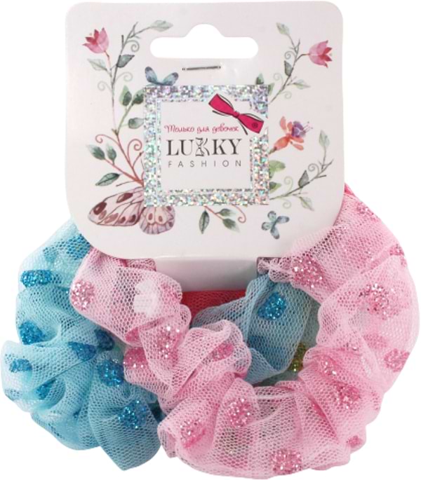 Фото - Набор для волос Lukky Набор резинок с блестками 4 шт. (T18585)