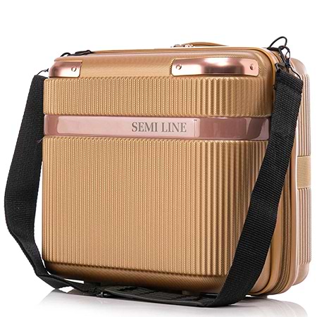 Косметичка Semi Line 16L Gold (T5667-1)