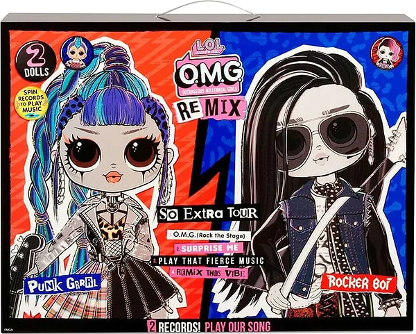 Фото - Кукольный набор L.O.L. Surprise! серии ''O.M.G. Remix'' - Дуэт (567288)