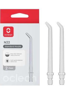 Фото - Насадка для іригатора Oclean Nozzle Standard N22 для W10 Lite 2 шт. (6970810557565)