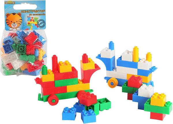 Фото - Пластиковый конструктор Tigres 50 эл. (39094)