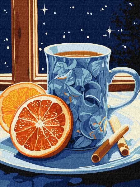 Картина по номерам Ideyka Ароматное сочетание 30х40 см (KHO5687)