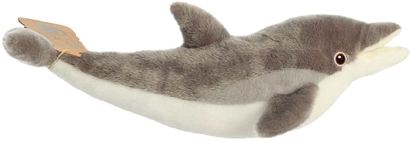 Фото - Мягкая игрушка животное Aurora ECO Дельфин 38 см (200207F)