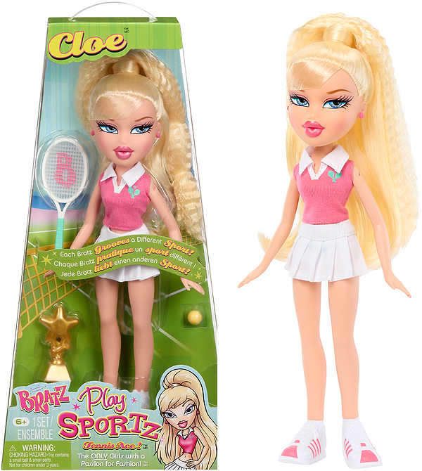 Фото - Ляльковий набір Bratz серії Play Sportz – ТЕННІСИСТКА ХЛОЯ з аксесуарами (569527)