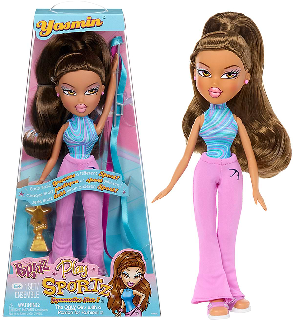 Фото - Кукольный набор Bratz серии Play Sportz – ГИМНАСТКА ЯСМИН с акссесуарами (569534)