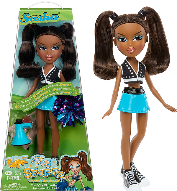 Фото - Кукольный набор Bratz серии Play Sportz – ЧИРЛИДЕРША САША с акссесуарами (569565)