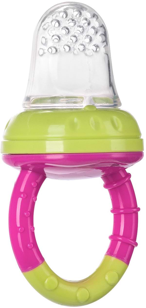 Фото - Ниблер детский Canpol babies Силиконовый для кормления, зеленый с розовым (56/010)