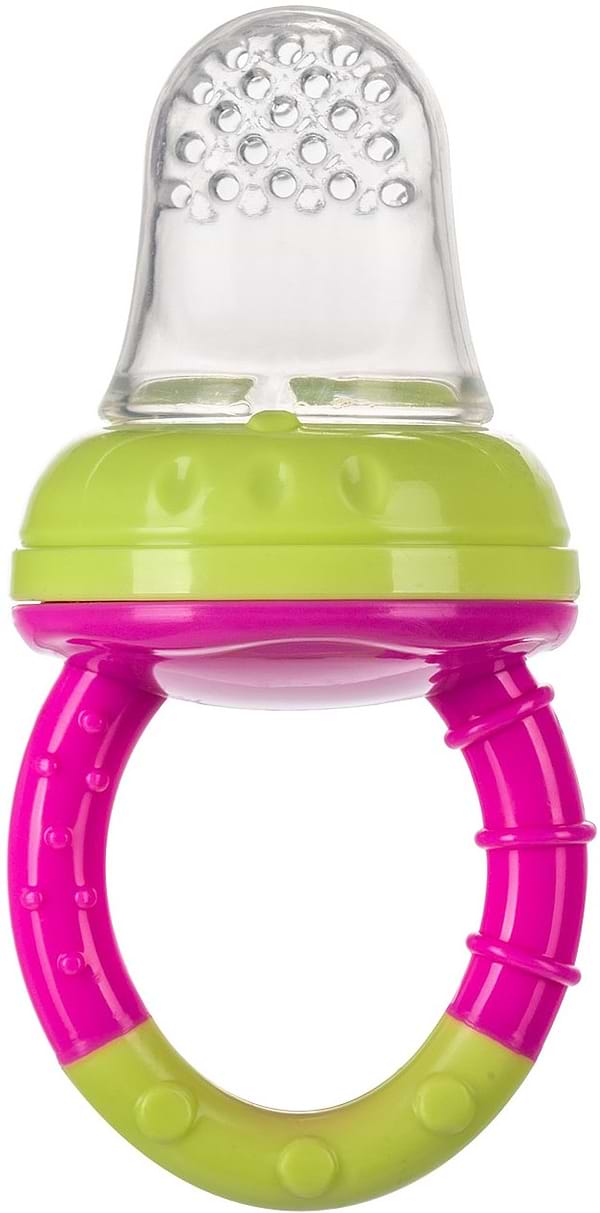 Фото - Ниблер детский Canpol babies Силиконовый для кормления, зеленый с розовым (56/010)