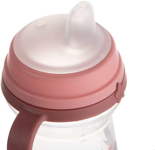 Фото - Поильник-непроливайка детский Canpol babies FirstCup 250 мл BONJOUR PARIS - розовая (56/613_pin)