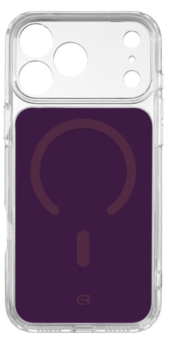 Чехол для смартфона Armorstandart Clear Hybrid MagCase for Apple iPhone 18 Pro Max / 17 Pro Max Dark Cherry (ARM91791)