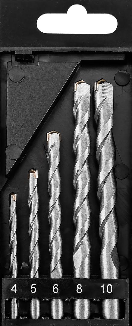 Фото - Набір свердел GRAPHITE 4-10 мм 5 шт. (56T215)