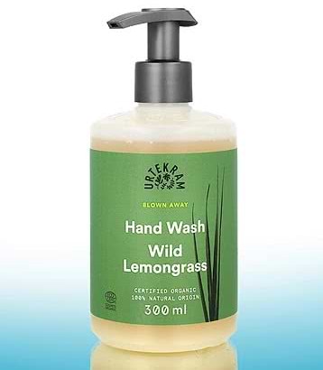 Фото - Рідке мило для рук Urtekram Органічне Дикий Лемонграс 300 мл (5701058006024)