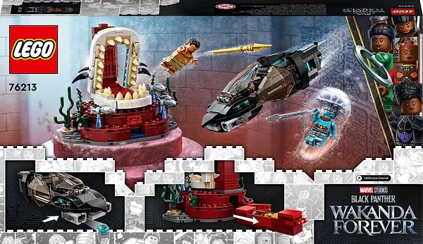 Фото - Конструктор LEGO Super Heroes Тронный зал короля Неймора (76213)
