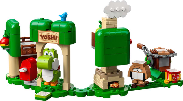 Фото - Конструктор LEGO Super Mario Додатковий набір «Будинок подарунків Йоші» (71406)