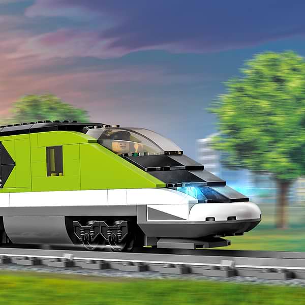 Фото - Конструктор LEGO City Trains Пасажирський потяг-експрес (60337)