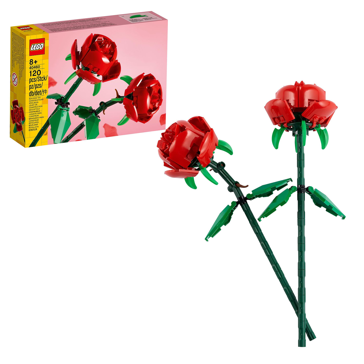  LEGO Botanicals Троянди (40460) - Фото 1
