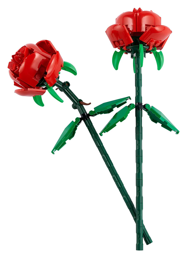 Фото -  LEGO Botanicals Троянди (40460)