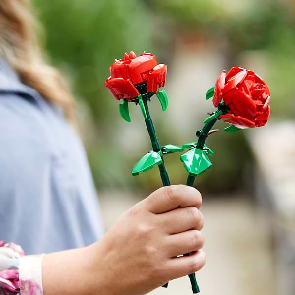 Фото -  LEGO Botanicals Троянди (40460)