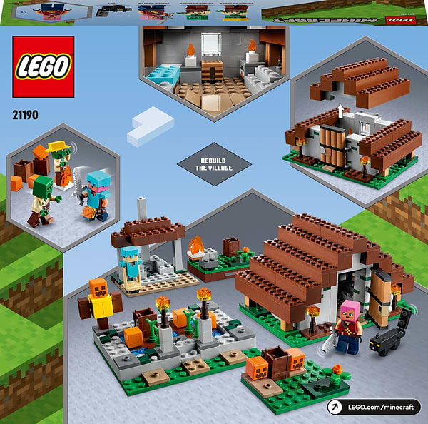 Фото - Конструктор LEGO Minecraft Заброшенная деревня (21190)
