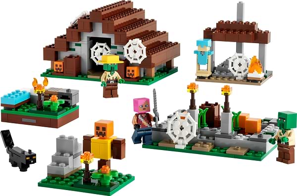 Фото - Конструктор LEGO Minecraft Заброшенная деревня (21190)