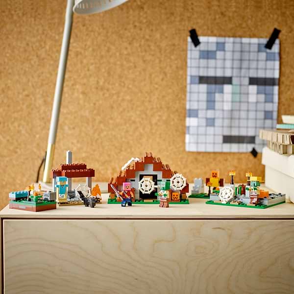 Фото - Конструктор LEGO Minecraft Заброшенная деревня (21190)