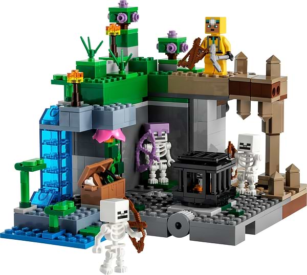 Фото - Конструктор LEGO Minecraft Підземелля скелетів (21189)