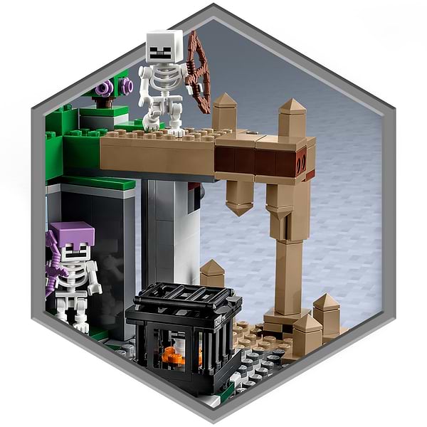 Фото - Конструктор LEGO Minecraft Підземелля скелетів (21189)