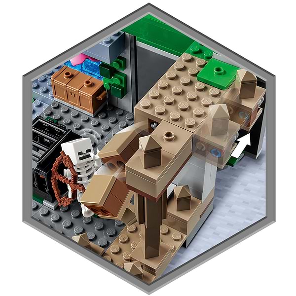 Фото - Конструктор LEGO Minecraft Підземелля скелетів (21189)