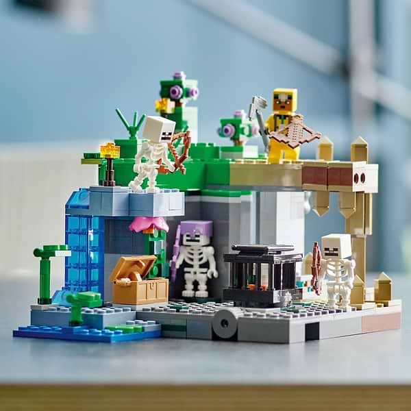 Фото - Конструктор LEGO Minecraft Підземелля скелетів (21189)