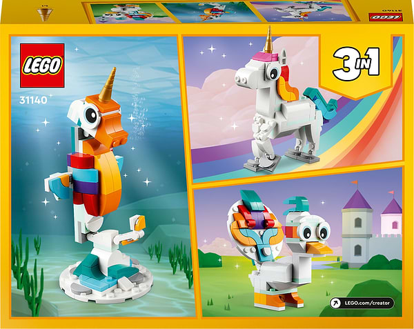 Фото - Конструктор LEGO Creator Магический единорог (31140)