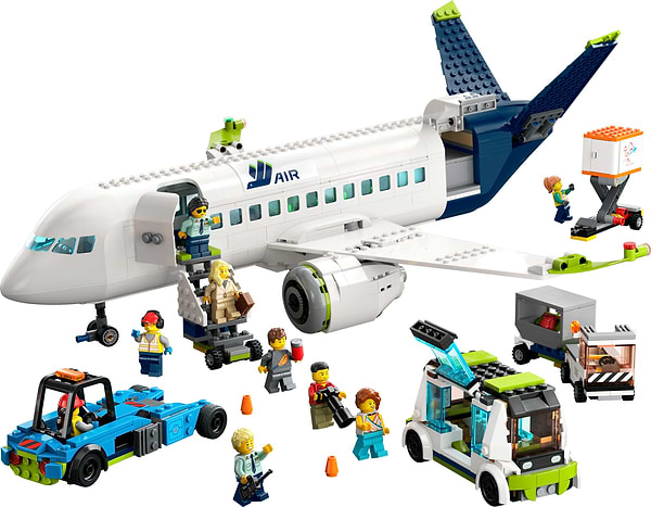 Фото - Конструктор LEGO City Пассажирский самолет (60367)