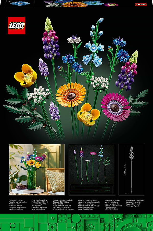 Фото -  LEGO Botanicals Букет польових квітів (10313)