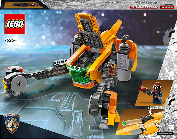 Фото - Конструктор LEGO Super Heroes Звездолет малыша Ракеты (76254)