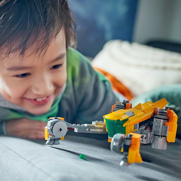 Фото - Конструктор LEGO Super Heroes Звездолет малыша Ракеты (76254)