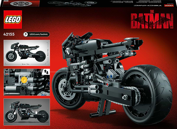 Фото - Конструктор LEGO Technic БЕТМЕН: БЕТЦИКЛ (42155)