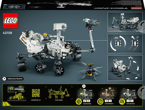 Фото - Конструктор LEGO Technic Миссия NASA Марсоход «Персеверанс» (42158)