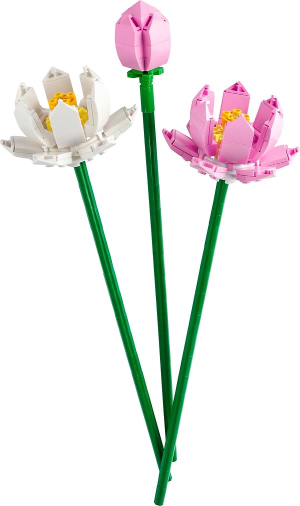 Фото -  LEGO Botanicals Квіти лотоса (40647)