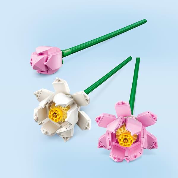 Фото -  LEGO Botanicals Квіти лотоса (40647)