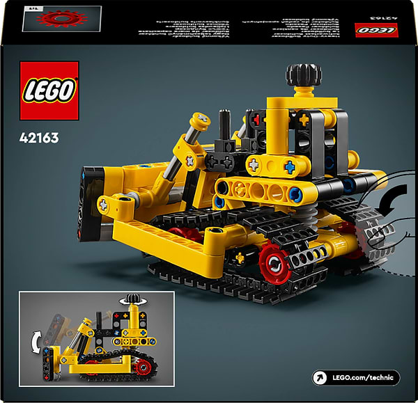 Фото - Конструктор LEGO Technic Надпотужний бульдозер (42163)