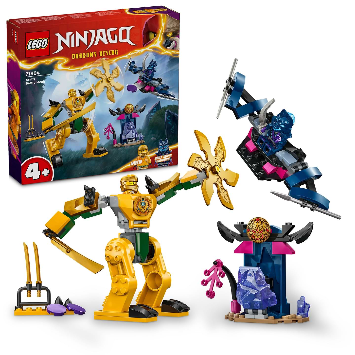 Конструктор LEGO NINJAGO Боевой робот Арина (71804) - Фото 1