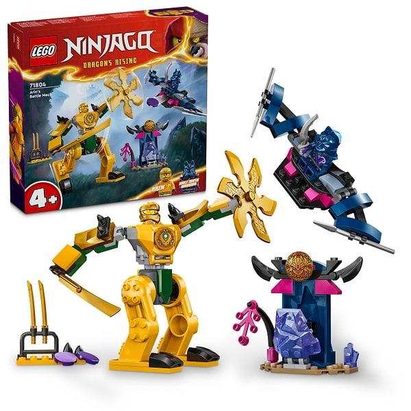 Фото - Конструктор LEGO NINJAGO Бойовий робот Аріна (71804)
