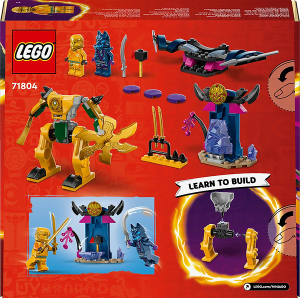 Фото - Конструктор LEGO NINJAGO Бойовий робот Аріна (71804)