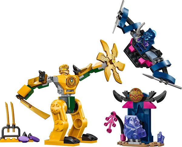 Фото - Конструктор LEGO NINJAGO Бойовий робот Аріна (71804)