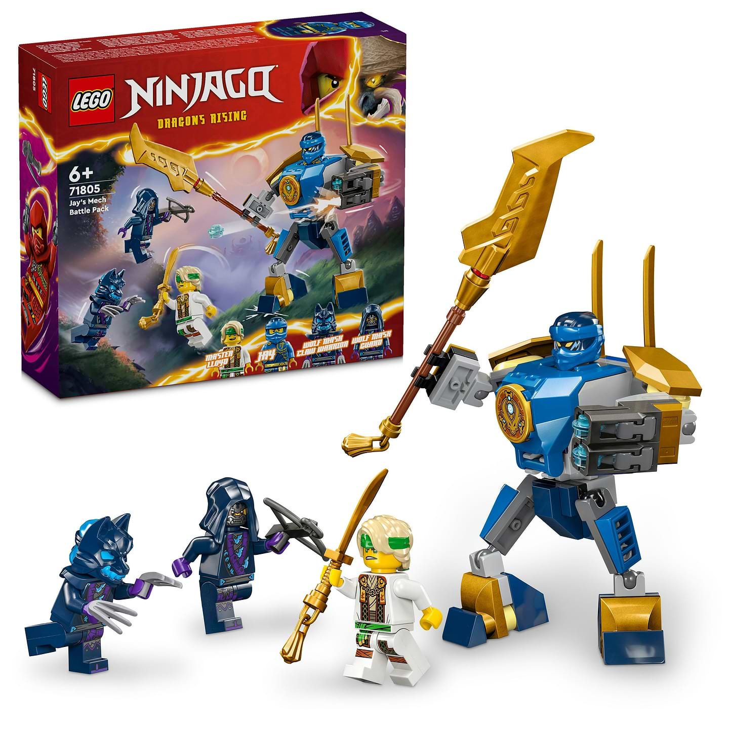 Конструктор LEGO NINJAGO Боевой набор работа Джея (71805) - Фото 1