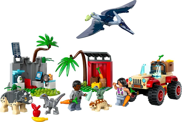 Фото - Конструктор LEGO Jurassic World Центр спасения малышей динозавров (76963)