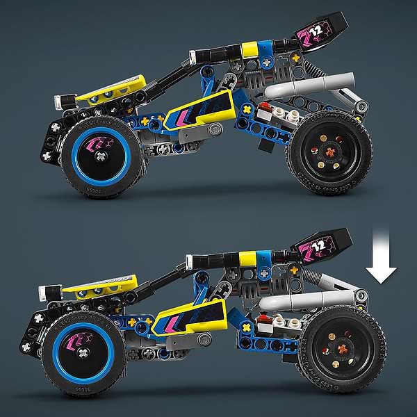 Фото - Конструктор LEGO Technic Позашляховик багі для перегонів (42164)