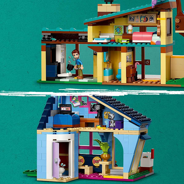 Фото - Конструктор LEGO Friends Родинні будинки Оллі й Пейслі (42620)
